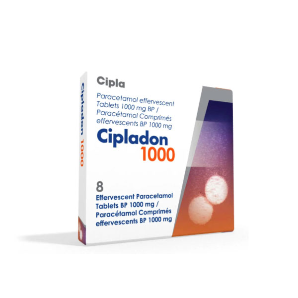 Cipladon 1000mg Effervescent Tablets
