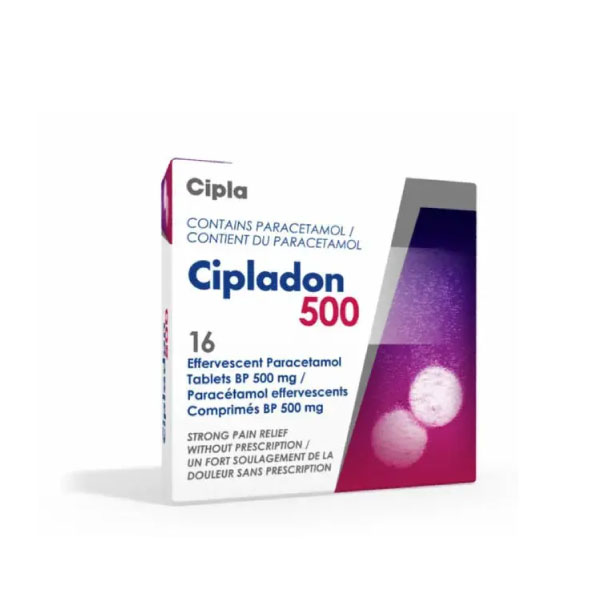 Cipladon 500mg Effervescent Tablets 16s