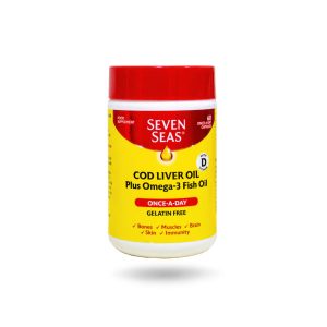 Seven Seas Cod Liver oil Plus Omega-3 Fish Oil