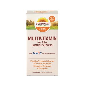 Sundown Multivitamin Plus 24hr Immune Support Softgels