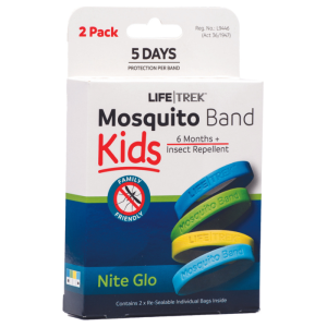 Lifetrek - Kids Mosquito Bands Nite Glo 2pk