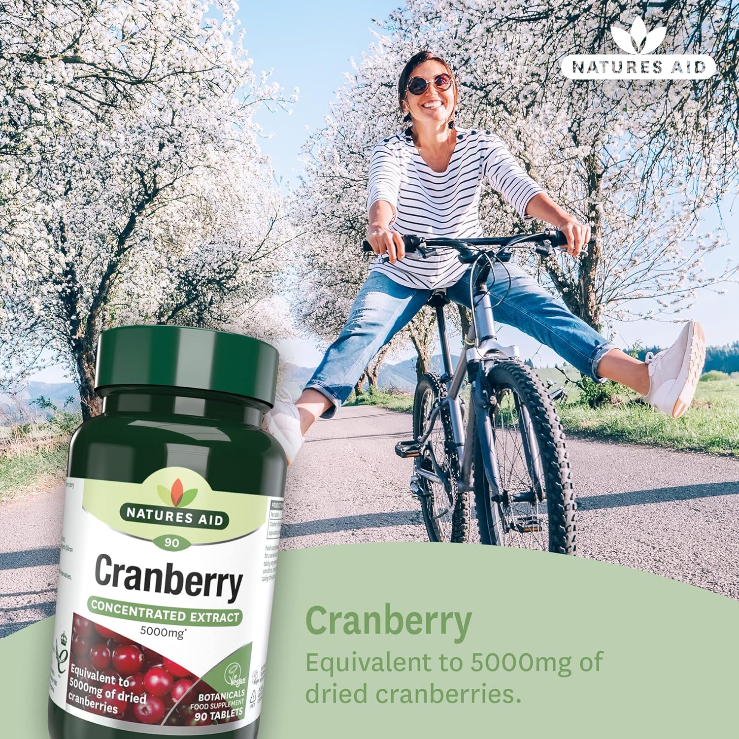 Natures Aid Cranberry 5000mg