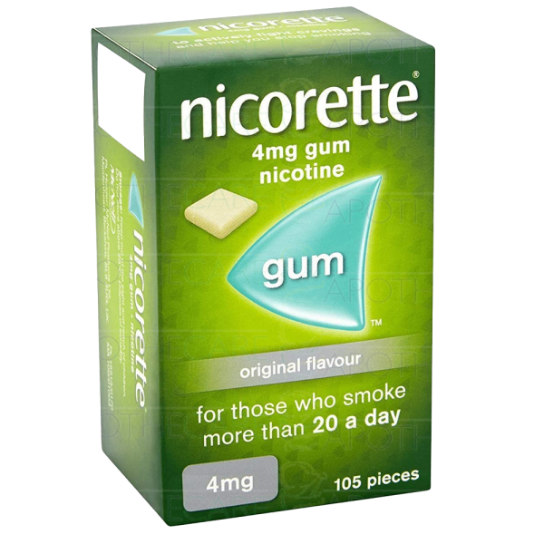 Nicorette Gum Nicotine 4mg